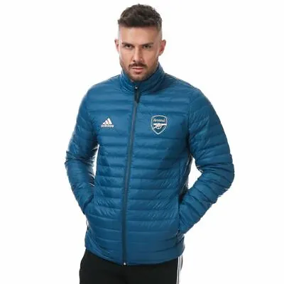 £36.99 • Buy Men's Adidas Arsenal Seasonal Special Light Down Jacket In Blue