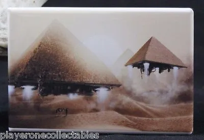 Egyptian Pyramids - 2  X 3  Fridge / Locker Magnet. Egypt UFOs  • $6.39