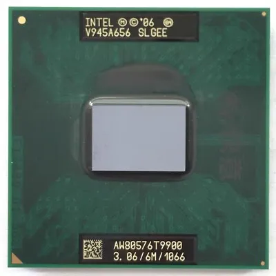 Intel Core 2 Duo Mobile T9900 3.06GHz CPU Dual-Core SLGEE Socket M Processor • $47.84