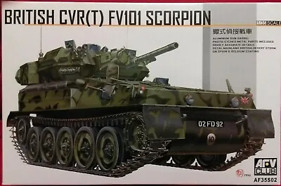 AFV CLUB 1/35 British CVR(T) FV101 Scorpion Vehicle • $46.90