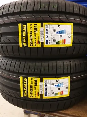 2x New Rotalla/tracmax 245/40 Zr18 Xl 97w Car Tyres 245 40 18 2454018 C+b 69db • $178.79