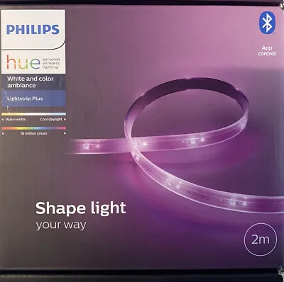 $149 • Buy Philips Hue White & Color Ambiance Lightstrip 2m LED Light Strip