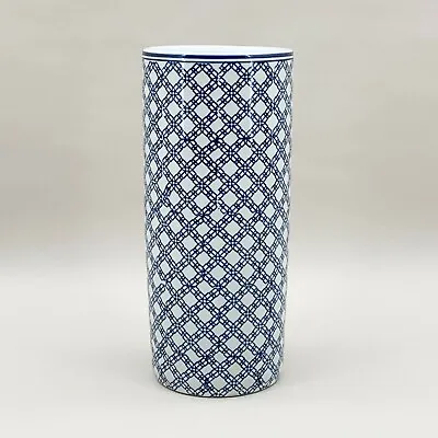 Classic Umbrella Stand Ceramic 18  Round Tall Retro Classic V Brolly Holder   • £39.99