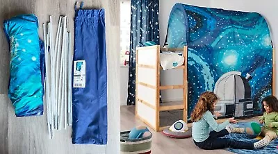Ikea Kura Bed Tent Space Theme In Bag Excellent Condition • £35