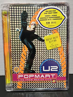 U2 - Popmart- Live From Mexico City - DVD-2-Disc Set- SEALED • $45