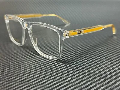 GUCCI GG0561ON 005 Crystal Square 54 Mm Men's Eyeglasses • $210.60