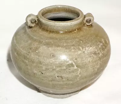 Chinese Song Or Early Ming Dynasty Pottery Jarlet Celadon Glazed (JSt)35 • $148