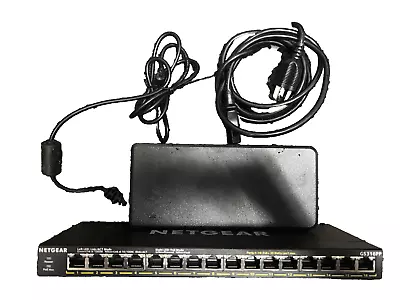 Netgear GS316pp 16 Port Rack Mountable Ethernet Switch 183W Poe+ • $69.99