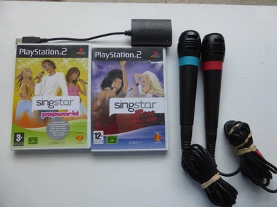 £14.99 • Buy SingStar Popworld And Rock Ballads For With Manual Sony Playstation 2
