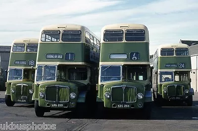 Aberdeen C Transport No.268 & 264 Depot Bus Photo • £2.70