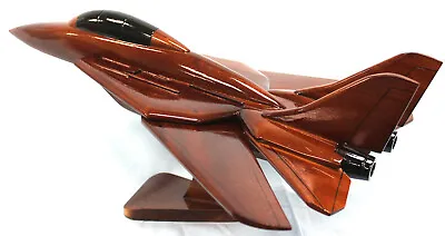 F14 Tomcat  Wooden Model Airplane Mahogany-W- Personalized Plaque • $99