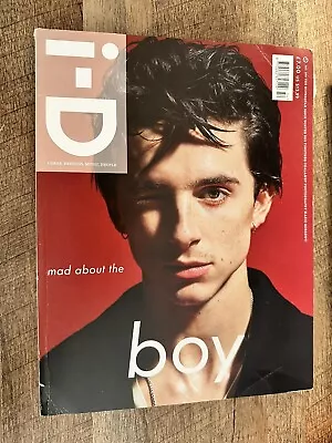 Timothee Chalamet I-D Magazine With Harry Styles Interview • $50