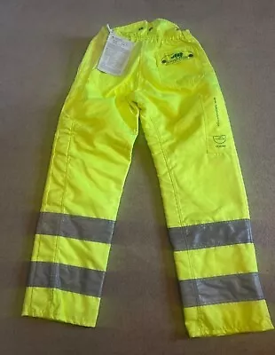 SIP Protection Hi-viz Class 1 Type A (fronts) Chainsaw Trousers Size Medium • £70