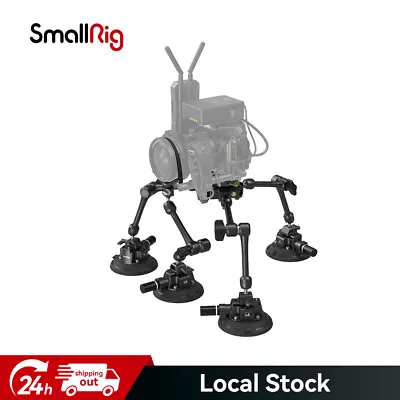 SmallRig 4-Arm Camera Suction Car Mount SC-15K For Vehicle-Based Video -3565 • $449