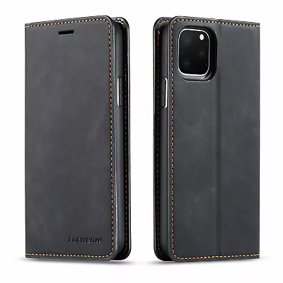 $9.99 • Buy Wallet Leather Flip Case Cover For IPhone 7 8 6 6S Plus X 11 13 12 Pro XS Max XR