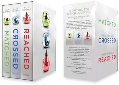 Matched Trilogy 3 Hardcover Books Box Set In Slipcover By Ally Condie Excellent • $20