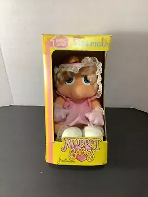 New Hasbro Softies  1985 Muppet Babies Jim Henson's Miss Piggy • $34.99