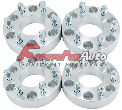 4PC 1.5'' 6x5.5 To 6x135 Wheel Spacers Adapters 14x1.5 Studs For Chevy To Ford • $79.90