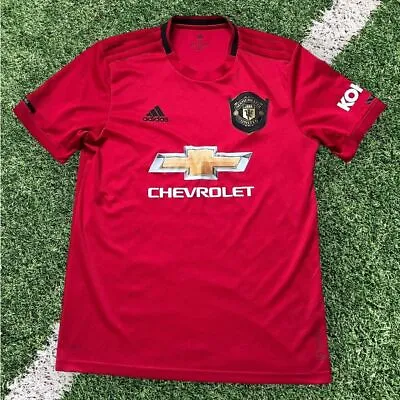 Manchester United Football Shirt Adidas Home Kit 2019/20 Men's Medium Original • £22.39
