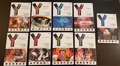 Y The Last Man Volumes 2-10 Trade Paperback Comic Missing 1 • $40