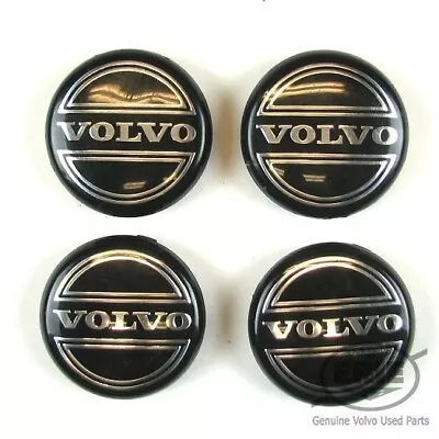 OEM Black Volvo Center Hub Caps For S60 V70/XC70 S80 XC90 C70 Wheels • $19.50