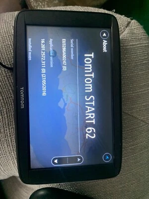 £55 • Buy Tomtom Start 62 Sat Nav 6  Screen Touchscreen