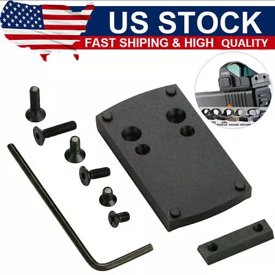 Pistol Mount Plate Base Mini Red Dot Sight For Taurus/Glock 17 19 22 23 26 27 41 • $8.99