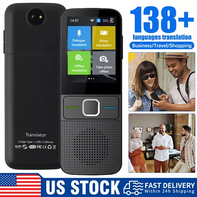 2024 Pro Languages Translator Smart Instant Real Time Voice & Photo Translation • $56.99