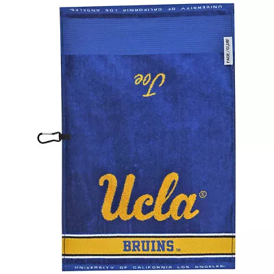 Team Effort NCAA Face/Club Jacquard Golf Towel - UCLA Bruins • $29.99