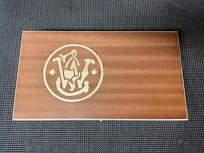 Hand Crafted Light Solid Wood Smith & Wesson Storage Boxes Gun Case Display Box • $100