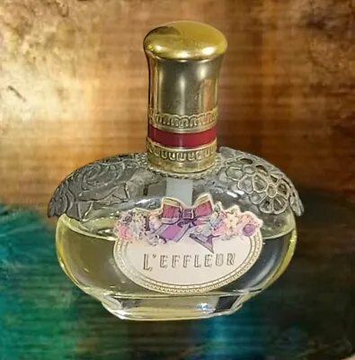 Vintage  L'effleur Cologne By Coty Collectible Filigree Spray Bottle • $49.95