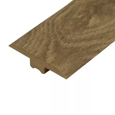 Laminate Floor MDF T Section Transition Bar Profile Threshold Strip OLD OAK • £1.99