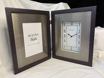 Bulova Desk Clock & Picture Frame • $15