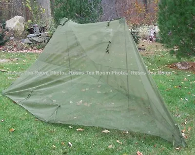 Net Insect Mosquito NEW USA Military Issue USMC Army F Cot Tent Camping Hunting • $17.90