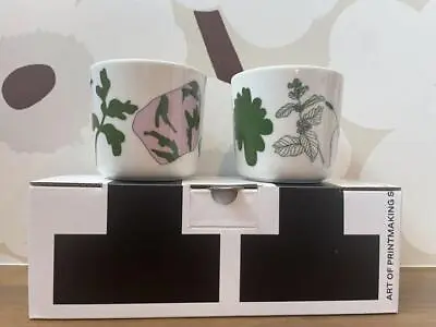 Marimekko Coffee Cup Set Without Handle Elokuun Varjot • $98