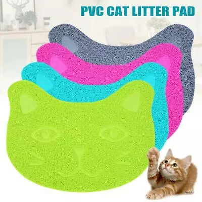 £3.99 • Buy Multi-Purpose Cat Face Shape Pet Feeding Mat Dog /Puppy/ Cat Food Bowl Place Mat