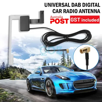 Universal DAB Digital Car Radio Antenna Aerial SMB Window Glass Mount • $11.10