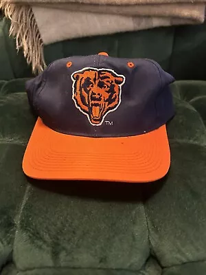 Vintage Chicago Bears Sports Specialties Plain Logo SnapBack Hat Cap NFL • $39.99
