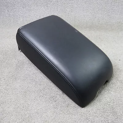 2007-2009 Infiniti G35x Sedan Center Console Arm Rest Lid Black Leather Oem • $49.76