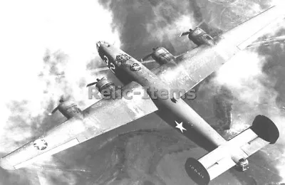 WW2 Picture Photo 1943 B-24E Liberator Bomber In Flight 1663 • $5.90