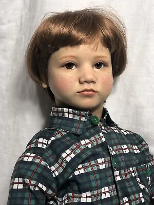 Himstedt Doll- Recreated SeBastian In Orig Outfit/light Repaint/new Eyes • $159.99
