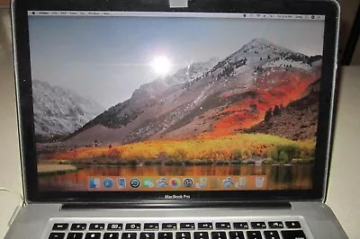 Apple Macbook Pro A1286 Mid2010 15  Intel I5 2.4GHz 6GB 500gb HD DVD MacOS 10.10 • $99