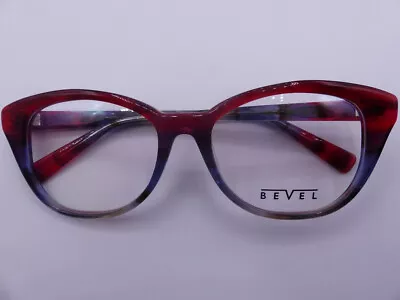 Bevel 3727 Polly Red Blue Grey Smoke Gradient Womens Eyeglasses Frames 53-17-140 • $299.99