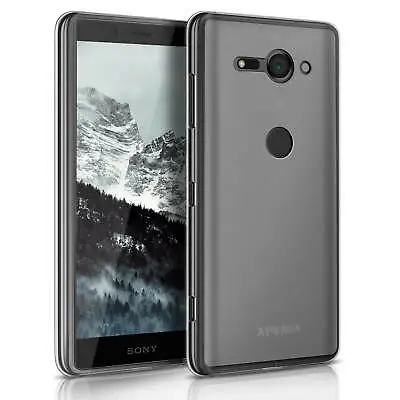$13.41 • Buy Silicone Phone Case For Sony Xperia XZ2 Compact Rubber Soft Transparent White