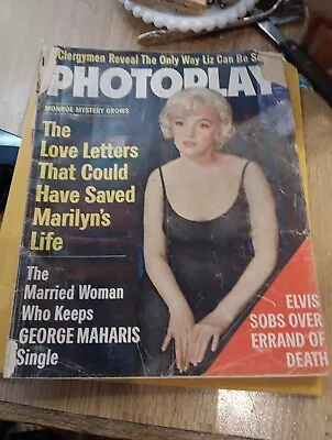 June 1963 Photoplay Magazine Marilyn Monroe Death Mystery • $4.99