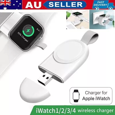 Magnetic USB Wireless Charger For Apple Watch Series  9 8 7 6 5 4 3 2  IWatch • $6.99