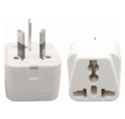 $5.99 • Buy US Universal To AU Australia AC Power Adapter Plug Travel Converter White 3 Pins