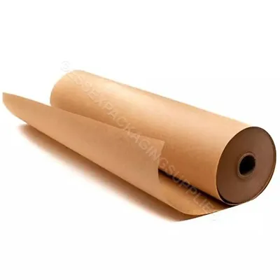 Kraft Paper 90gsm Wrapping Craft 600mm Brown Paper Roll • £6.09
