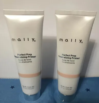 Neutralizing Primer–  Perfect Prep By Mally 3 OZ Each Lot Of 2 • $54.99