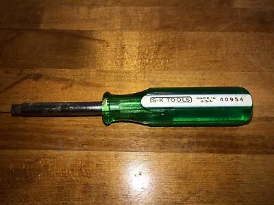 Vintage SK Tools USA 40954 Spinner Handle  1/4  Drive Green Handle • $9.99